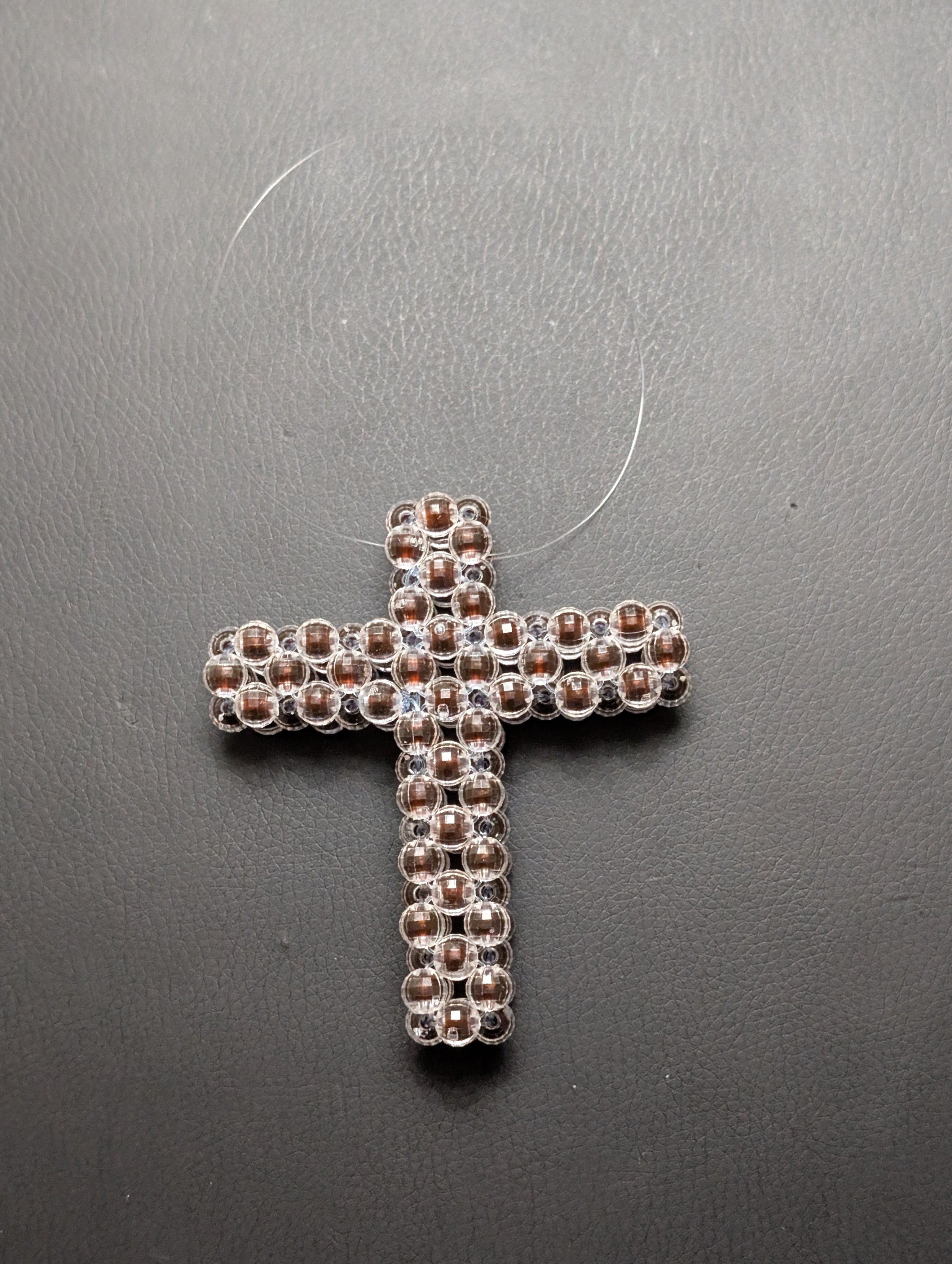 Handmade Beaded Crosses and Ornaments