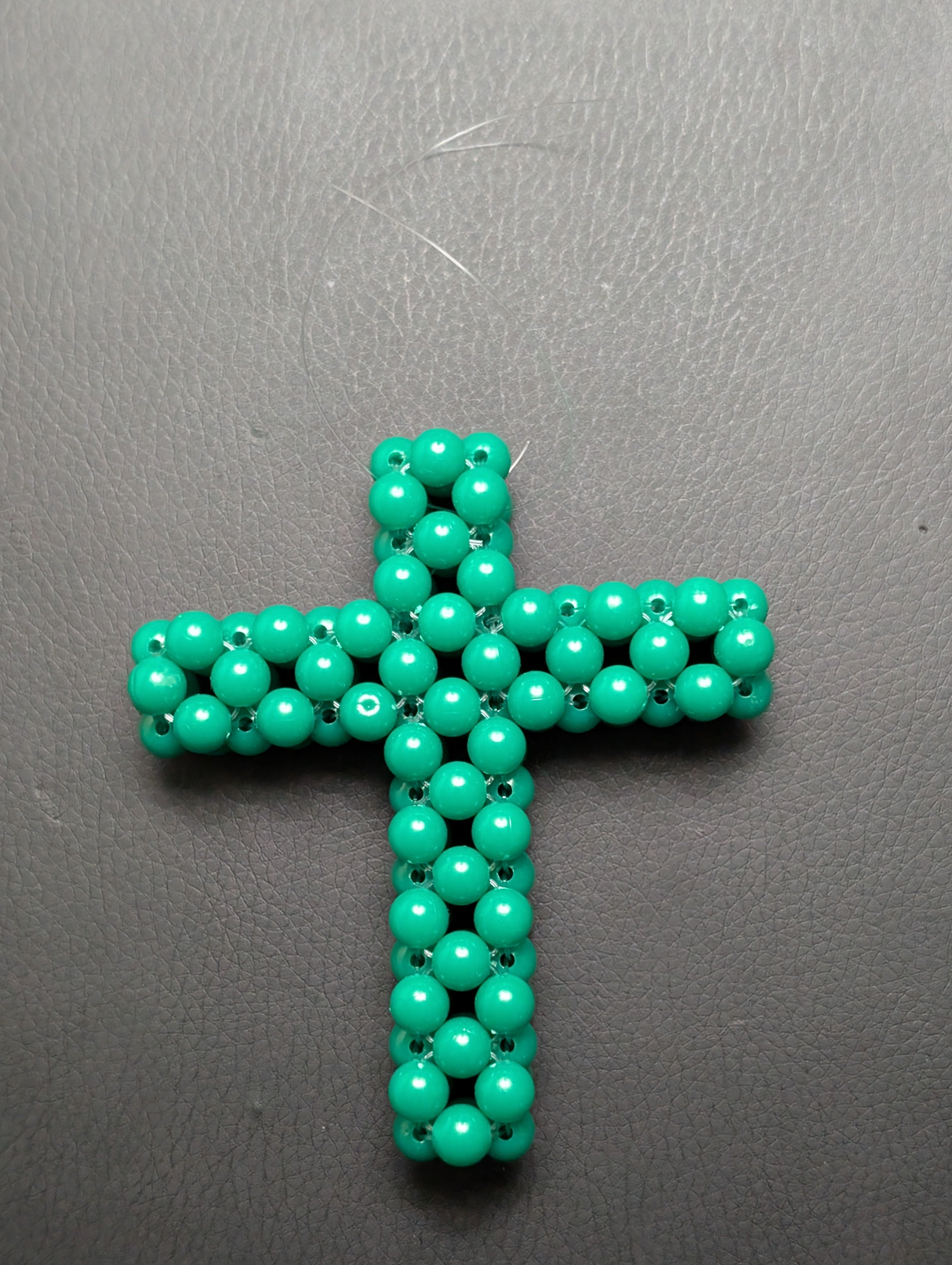 Handmade Beaded Crosses and Ornaments