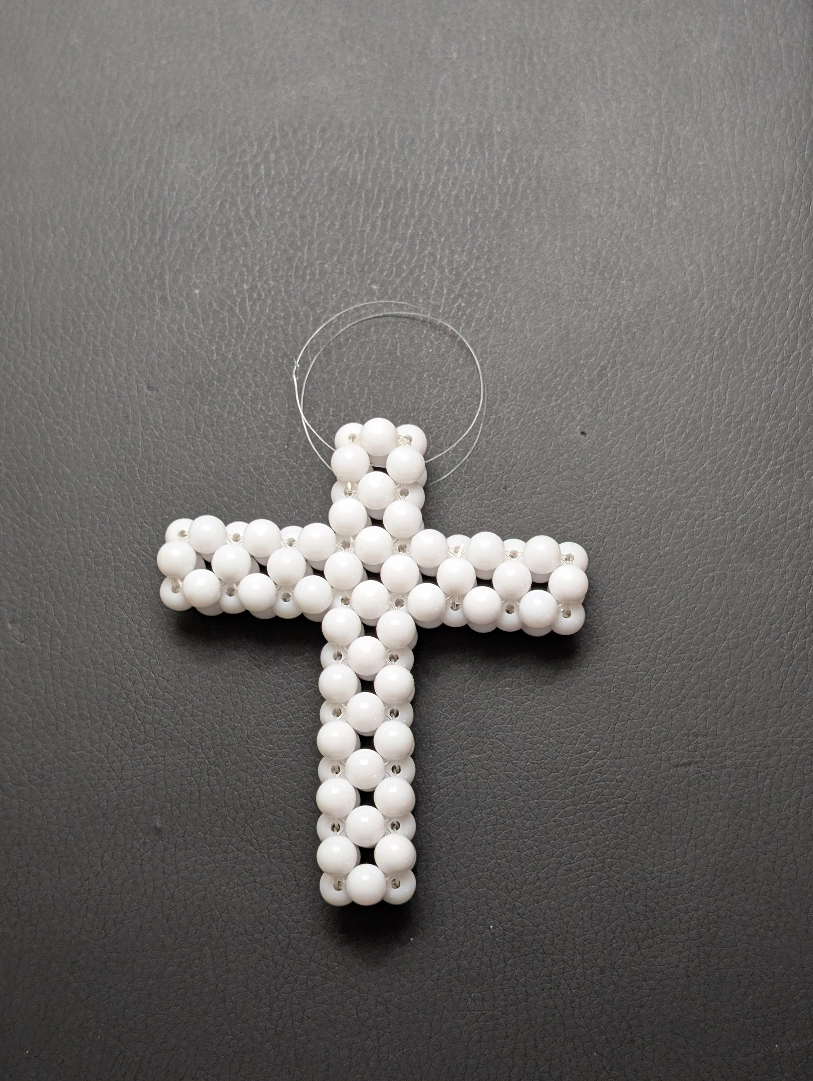 Handmade Beaded Crosses and Ornaments