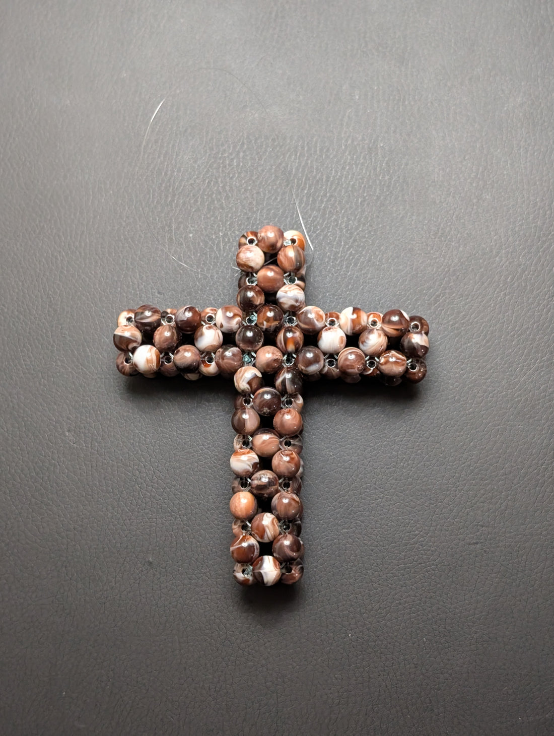 Handmade Beaded Crosses and Ornaments