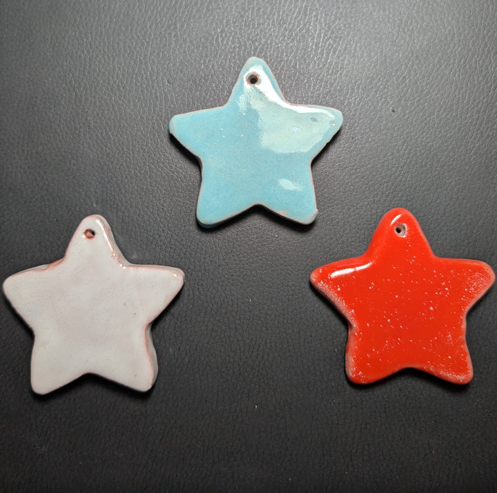 Ceramic Star Ornaments