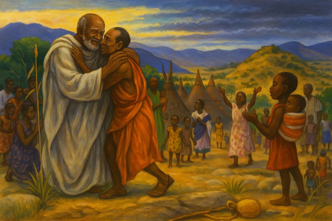 Faith-Inspired Art Prints - South Sudan - Abraham
